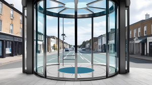 درب اتوماتیک تمام گرد