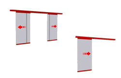 درب اتوماتیک شیشه‌ای